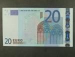 20 Euro 2002 s.S, Itálie, podpis Jeana-Clauda Tricheta, J016 tiskárna Istituto Poligrafico e Zecca dello Stato, Itálie