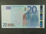 20 Euro 2002 s.S, Itálie, podpis Jeana-Clauda Tricheta, J019 tiskárna Istituto Poligrafico e Zecca dello Stato, Itálie