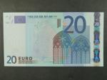 20 Euro 2002 s.S, Itálie, podpis Jeana-Clauda Tricheta, J022 tiskárna Istituto Poligrafico e Zecca dello Stato, Itálie