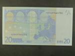 20 Euro 2002 s.S, Itálie, podpis Jeana-Clauda Tricheta, J023 tiskárna Istituto Poligrafico e Zecca dello Stato, Itálie