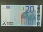 20 Euro 2002 s.S, Itálie, podpis Jeana-Clauda Tricheta, J025 tiskárna Istituto Poligrafico e Zecca dello Stato, Itálie