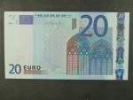 20 Euro 2002 s.S, Itálie, podpis Mario Draghi, J034 tiskárna Istituto Poligrafico e Zecca dello Stato, Itálie