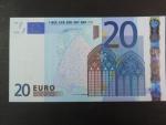 20 Euro 2002 s.U, Francie, podpis Willema F. Duisenberga, L006 tiskárna Banque de France, Francie