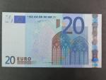 20 Euro 2002 s.U, Francie, podpis Willema F. Duisenberga, L010 tiskárna Banque de France, Francie