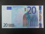 20 Euro 2002 s.U, Francie, podpis Willema F. Duisenberga, L011 tiskárna Banque de France, Francie