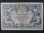 50 Gulden 1.1.1884 série N 22, Ri. 146, velmi vzácný