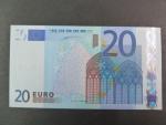 20 Euro 2002 s.U, Francie, podpis Willema F. Duisenberga, L014 tiskárna Banque de France, Francie