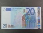 20 Euro 2002 s.U, Francie, podpis Willema F. Duisenberga, L016 tiskárna Banque de France, Francie