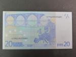 20 Euro 2002 s.U, Francie, podpis Willema F. Duisenberga, L021 tiskárna Banque de France, Francie