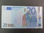 20 Euro 2002 s.U, Francie, podpis Willema F. Duisenberga, L022 tiskárna Banque de France, Francie