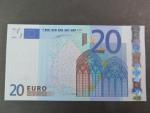 20 Euro 2002 s.U, Francie, podpis Willema F. Duisenberga, L027 tiskárna Banque de France, Francie