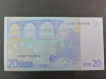 20 Euro 2002 s.U, Francie, podpis Willema F. Duisenberga, L028 tiskárna Banque de France, Francie