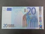 20 Euro 2002 s.U, Francie, podpis Jeana-Clauda Tricheta, L041 tiskárna Banque de France, Francie