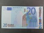 20 Euro 2002 s.U, Francie, podpis Jeana-Clauda Tricheta, L048 tiskárna Banque de France, Francie