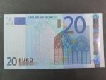 20 Euro 2002 s.U, Francie, podpis Jeana-Clauda Tricheta, L049 tiskárna Banque de France, Francie