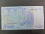 20 Euro 2002 s.U, Francie, podpis Jeana-Clauda Tricheta, L053 tiskárna Banque de France, Francie