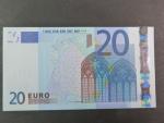 20 Euro 2002 s.U, Francie, podpis Jeana-Clauda Tricheta, L053 tiskárna Banque de France, Francie