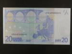 20 Euro 2002 s.U, Francie, podpis Jeana-Clauda Tricheta, L069 tiskárna Banque de France, Francie