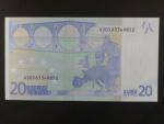 20 Euro 2002 s.U, Francie, podpis Jeana-Clauda Tricheta, L070 tiskárna Banque de France, Francie