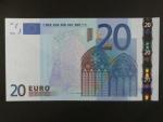 20 Euro 2002 s.U, Francie, podpis Jeana-Clauda Tricheta, L082 tiskárna Banque de France, Francie