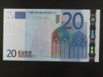 20 Euro 2002 s.U, Francie, podpis Mario Draghi, L085 tiskárna Banque de France, Francie