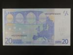 20 Euro 2002 s.V, Španělsko, podpis Willema F. Duisenberga, M002 tiskárna Fábrica Nacional de Moneda , Španělsko
