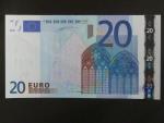 20 Euro 2002 s.V, Španělsko, podpis Willema F. Duisenberga, M003 tiskárna Fábrica Nacional de Moneda , Španělsko