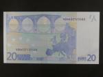 20 Euro 2002 s.V, Španělsko, podpis Willema F. Duisenberga, M006 tiskárna Fábrica Nacional de Moneda , Španělsko