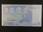 20 Euro 2002 s.V, Španělsko, podpis Willema F. Duisenberga, M008 tiskárna Fábrica Nacional de Moneda , Španělsko