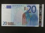 20 Euro 2002 s.V, Španělsko, podpis Willema F. Duisenberga, M010 tiskárna Fábrica Nacional de Moneda , Španělsko