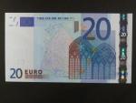 20 Euro 2002 s.V, Španělsko, podpis Jeana-Clauda Tricheta, M013 tiskárna Fábrica Nacional de Moneda , Španělsko