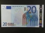 20 Euro 2002 s.V, Španělsko, podpis Jeana-Clauda Tricheta, M023 tiskárna Fábrica Nacional de Moneda , Španělsko
