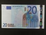 20 Euro 2002 s.X, Německo, podpis Willema F. Duisenberga, P003 tiskárna Giesecke a Devrient, Německo