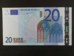 20 Euro 2002 s.X, Německo, podpis Willema F. Duisenberga, P004 tiskárna Giesecke a Devrient, Německo