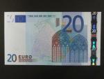 20 Euro 2002 s.X, Německo, podpis Jeana-Clauda Tricheta, P012 tiskárna Giesecke a Devrient, Německo