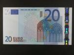 20 Euro 2002 s.X, Německo, podpis Jeana-Clauda Tricheta, P013 tiskárna Giesecke a Devrient, Německo