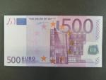 500 Euro 2002 s.X, Německo, podpis Willema F. Duisenberga, R001 tiskárna Bundesdruckerei, Německo