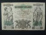 100 Gulden 15.1.1863 série IF, na R raz. ECHT ....
