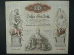10 Gulden 1.1.1858 série Nm
