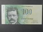 100 Markkaa / Mark 1986 var. podpisů, BNP. B399a