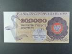 200.000 Zlotych 1.12.1989 série R, BNP. B845a