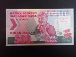 MADAGASKAR, 2500 Francs 1993, BNP. B309a