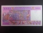 MADAGASKAR, 5000 Francs 1995, BNP. B314a