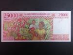 MADAGASKAR, 25.000 Francs 1998, BNP. B316a