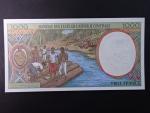 STŘEDNÍ AFRIKA-KAMERUN, 1000 Francs 1997 T, BNP. B102Ed