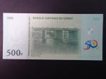 KONGO, 500 Francs 2010 U/A, BNP. B322a
