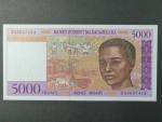 MADAGASKAR, 5000 Francs 1995, BNP. B314b