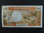 NOVÉ HEBRIDY, 1000 Francs 1980, BNP. B405c, Pi. 20