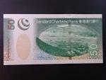 HONG KONG,  Standard Chatered Bank 50 Dollars 2003, BNP. B414a, Pi. 292
