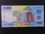 STŘEDNÍ AFRIKA, 1000 Francs 2020, BNP. B112a